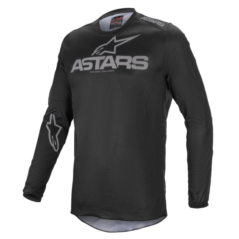 Джерси Alpinestars Fluid Graphite Jersey, черный/темно-серый