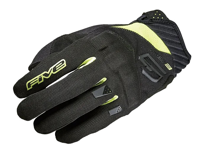 Мотоперчатки FIVE RS3 EVO black/fluo yellow