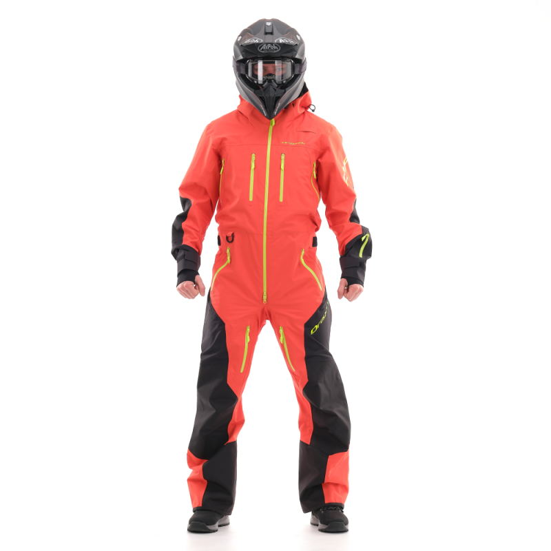 Снегоходный комбинезон Dragonfly SuperLight 3L MAN Red-Yellow