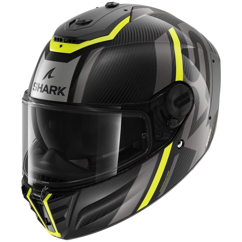 Шлем Shark SPARTAN RS CARBON SHAWN Black/Yellow/Antracite