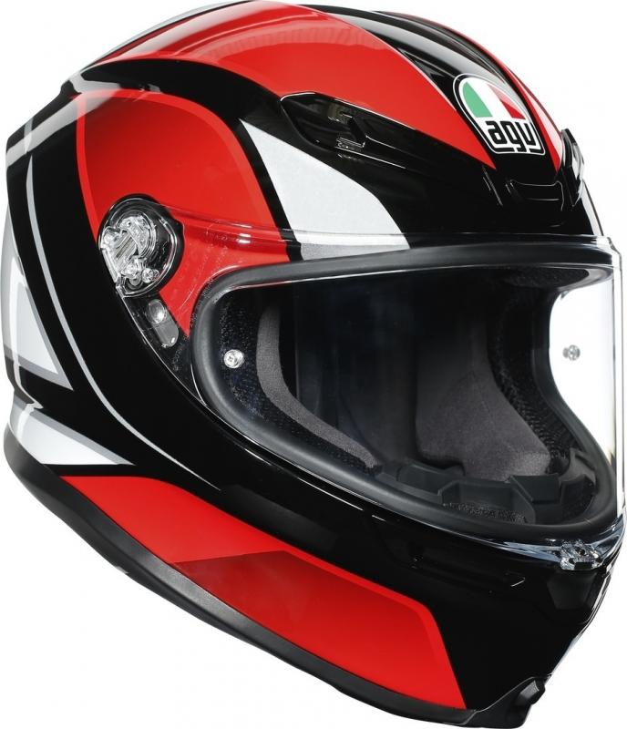 Шлем AGV K-6 Multi Hyphen Black/Red/White