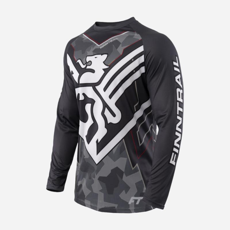 Джерси Finntrail Jersey 6601 CamoShadowBlack