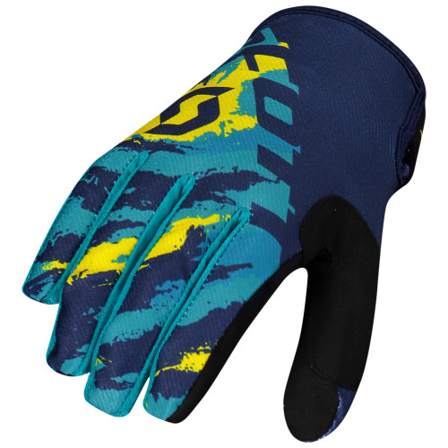 Перчатки SCOTT 350 Fury blue/yellow