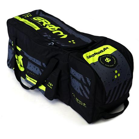 Сумка Grom MX1 Gearbag Fragments Neongrey с колесами и ручкой телескоп