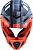  Кроссовый шлем LS2 MX437 Fast Evo XCode оранжевый/голубой M