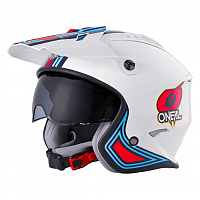 Шлем открытый O'NEAL Volt MN1 V24, глянец белый/красный