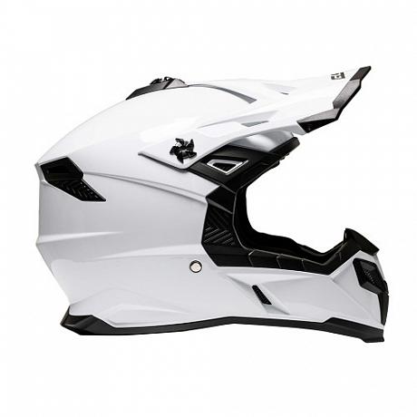 Кроссовый шлем GSB XP-20 White Glossy