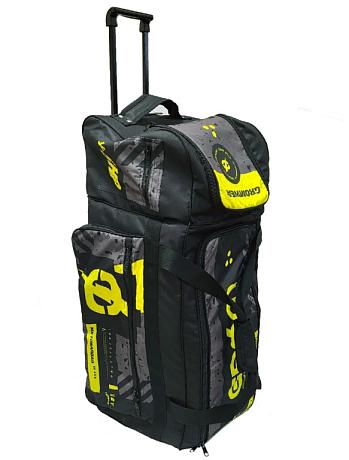 Сумка Grom MX1 Gearbag Fragments Neongrey с колесами и ручкой телескоп