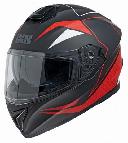 Шлем интеграл IXS iXS216 2.0 черный/красный матовый S
