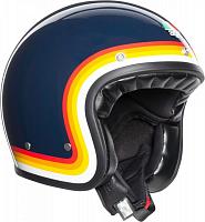 Шлем открытый AGV X70 Multi Riviera Blue/Rainbow