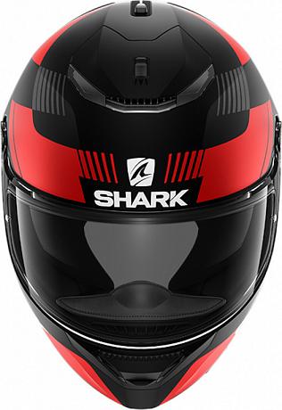 Мотошлем Shark Spartan 1.2 Strad, Черный/Красный M