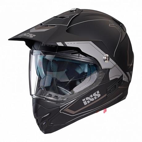 Шлем HX 207 2.0 IXS серый матовый XL