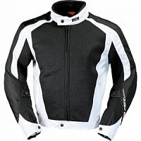 Куртка текстильная IXS Airmesh чёрно-белая