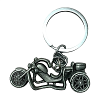 Брелок для ключей Lyschy мотоцикл олдскул металл