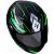 Мотошлем Scorpion Exo-490 Nova, цвет Черный/Зеленый