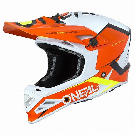 Кроссовый шлем Oneal 8series Blizzard оранжевый M