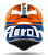 Мотошлем Airoh Aviator 3 Spin Orange Fluo Matt
