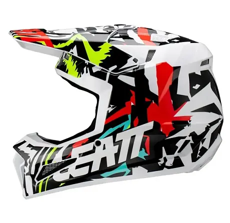 Шлем кроссовый Leatt 3.5 V23 Zebra XL