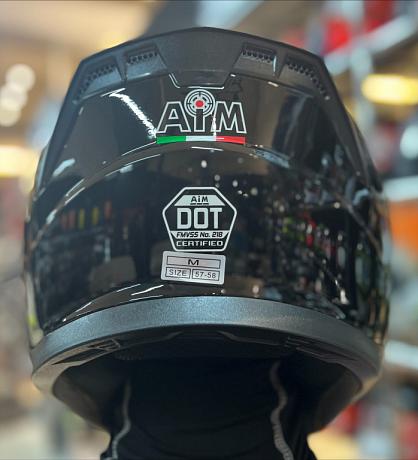 Шлем снегоходный с электрическим подогревом AiM JK906 Black XS