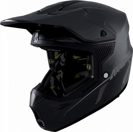 Шлем кроссовый AXXIS MX803 Wolf черный матовый S