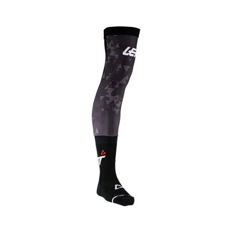 Чулки Leatt Brace Socks Black/White 2024 S