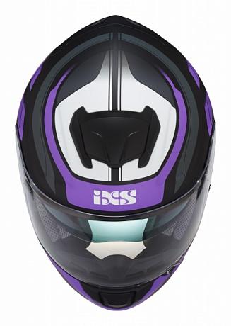 Шлем интеграл HX 215 2.0 IXS фиолетовый XS