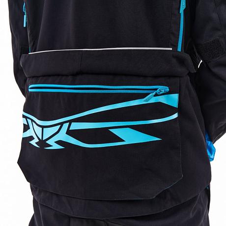 Куртка Эндуро Dragonfly FREERIDE DF Black - Blue 2023 M